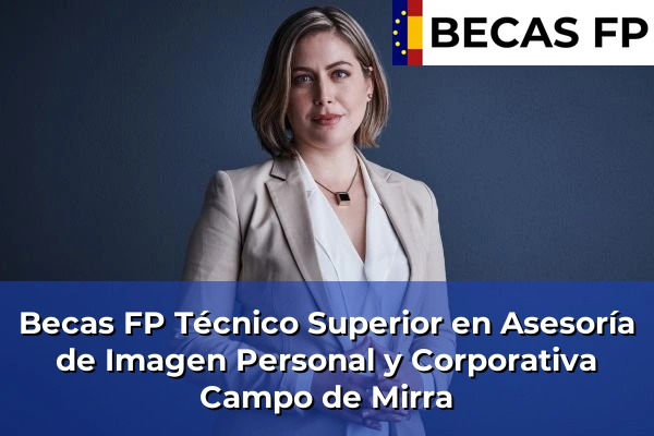 Becas FP Técnico Superior en Asesoría de Imagen Personal y Corporativa en Campo de Mirra