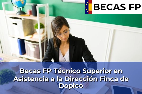 Becas FP Técnico Superior en Asistencia a la Dirección en A Coruña 29 Becas FP Técnico Superior en Asistencia a la Dirección en Finca de Dopico