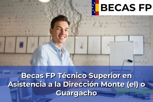 Becas FP Técnico Superior en Asistencia a la Dirección en Monte (el) o Guargacho