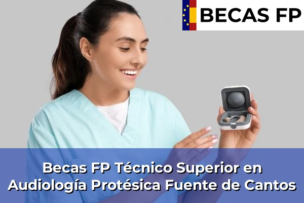 Becas FP Técnico Superior en Audiología Protésica en Fuente de Cantos