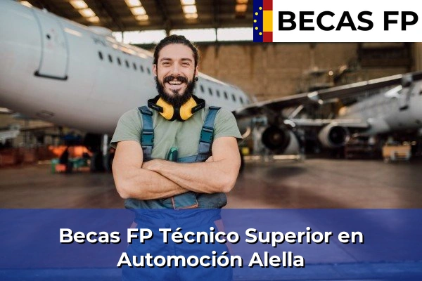 Becas FP Técnico Superior en Automoción en Alella