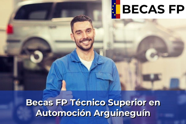 Becas FP Técnico Superior en Automoción en Arguineguín