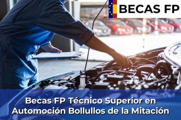 Becas FP Técnico Superior en Automoción en Bollullos de la Mitación