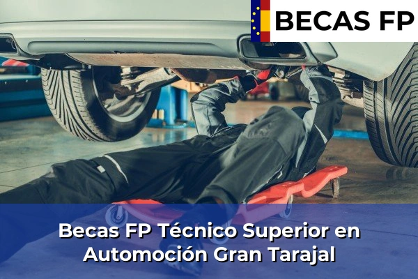 Becas FP Técnico Superior en Automoción en Gran Tarajal