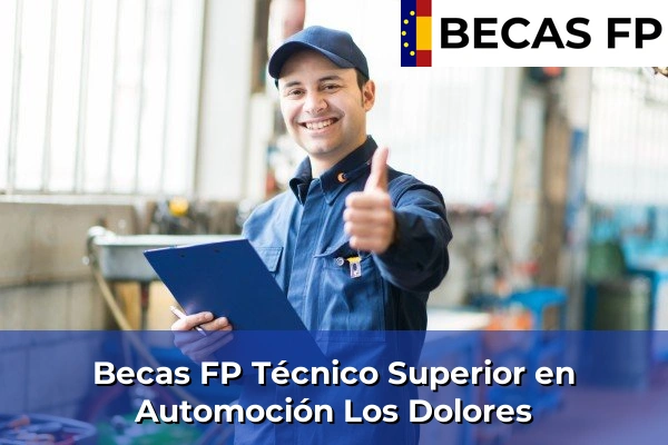 Becas FP Técnico Superior en Automoción en Los Dolores