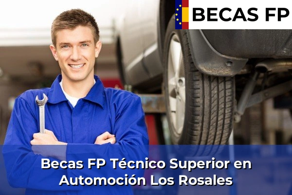 Becas FP Técnico Superior en Automoción en Los Rosales