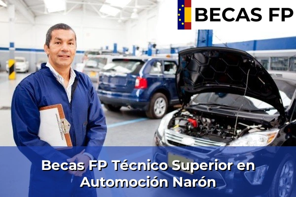 Becas FP Técnico Superior en Automoción en Narón
