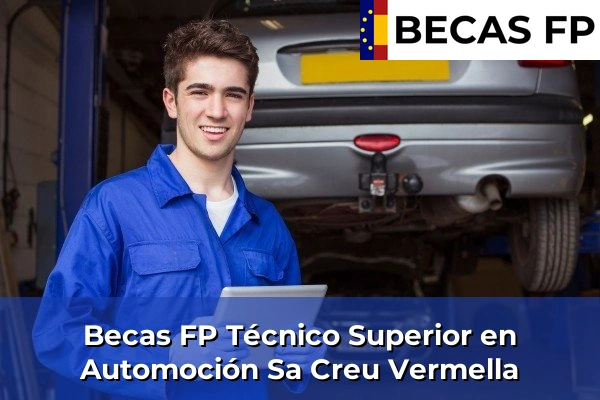 Becas FP Técnico Superior en Automoción en Baleares 42 Becas FP Técnico Superior en Automoción en Sa Creu Vermella