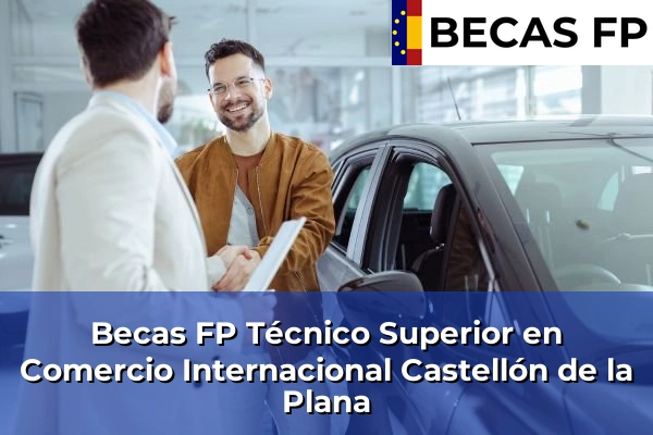 Becas FP Técnico Superior en Comercio Internacional en Castellón de la Plana