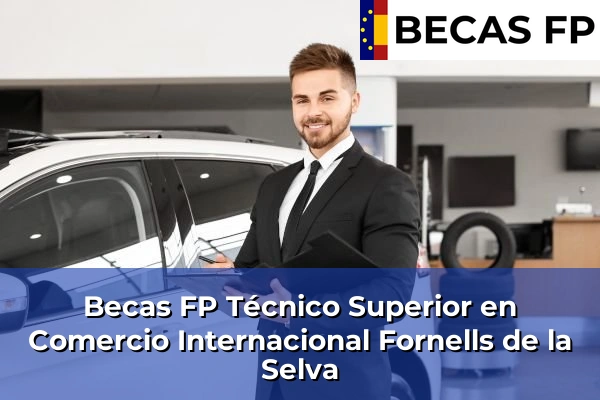 Becas FP Técnico Superior en Comercio Internacional en Fornells de la Selva