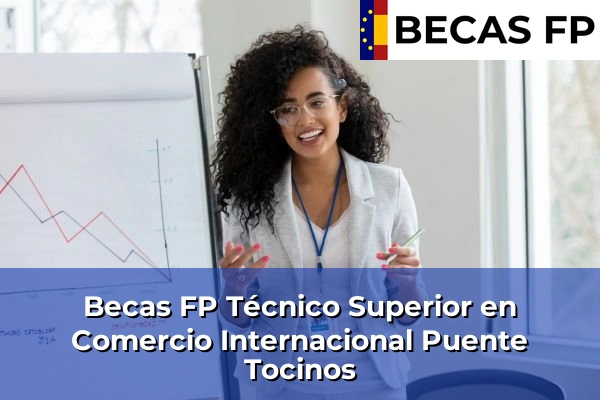 Becas FP Técnico Superior en Comercio Internacional en Puente Tocinos
