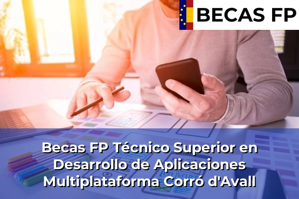 Becas FP Técnico Superior en Desarrollo de Aplicaciones Multiplataforma en Corró d'Avall
