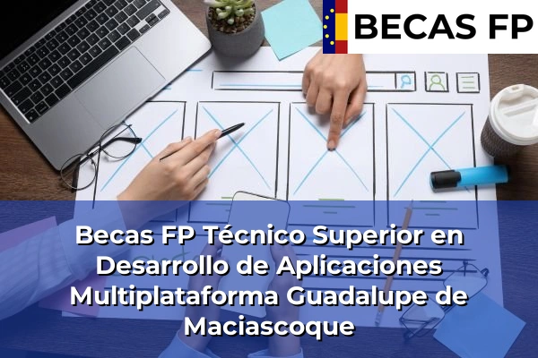 Becas FP Técnico Superior en Desarrollo de Aplicaciones Multiplataforma en Guadalupe de Maciascoque