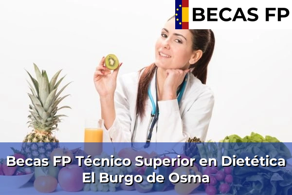 Becas FP Técnico Superior en Dietética en Soria 3 Becas FP Técnico Superior en Dietética en El Burgo de Osma