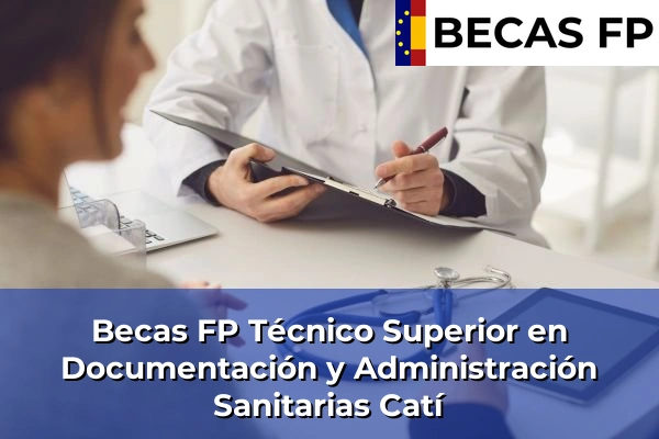 Becas FP Técnico Superior en Documentación y Administración Sanitarias en Catí