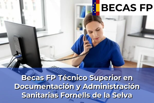 Becas FP Técnico Superior en Documentación y Administración Sanitarias en Girona 12 Becas FP Técnico Superior en Documentación y Administración Sanitarias en Fornells de la Selva
