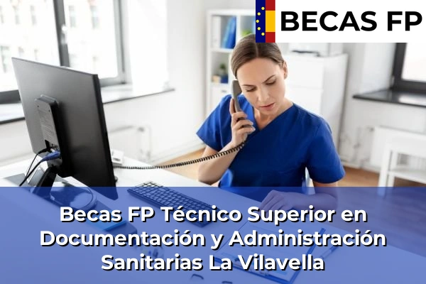 Becas FP Técnico Superior en Documentación y Administración Sanitarias en La Vilavella
