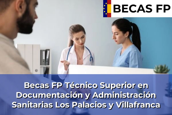Becas FP Técnico Superior en Documentación y Administración Sanitarias en Los Palacios y Villafranca