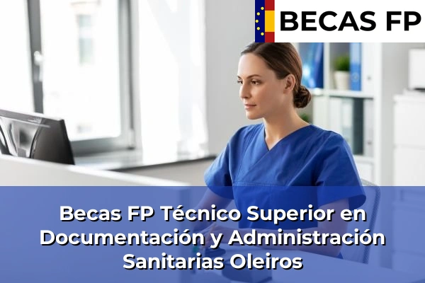 Becas FP Técnico Superior en Documentación y Administración Sanitarias en Oleiros