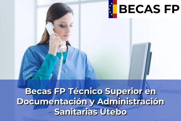 Becas FP Técnico Superior en Documentación y Administración Sanitarias en Utebo