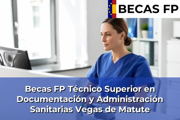 Becas FP Técnico Superior en Documentación y Administración Sanitarias en Vegas de Matute