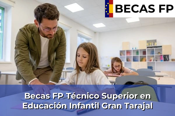 Becas FP Técnico Superior en Educación Infantil en Gran Tarajal