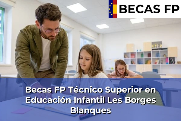 Becas FP Técnico Superior en Educación Infantil en Les Borges Blanques