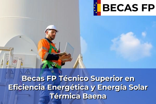 Becas FP Técnico Superior en Eficiencia Energética y Energía Solar Térmica en Córdoba 6 Becas FP Técnico Superior en Eficiencia Energética y Energía Solar Térmica en Baena