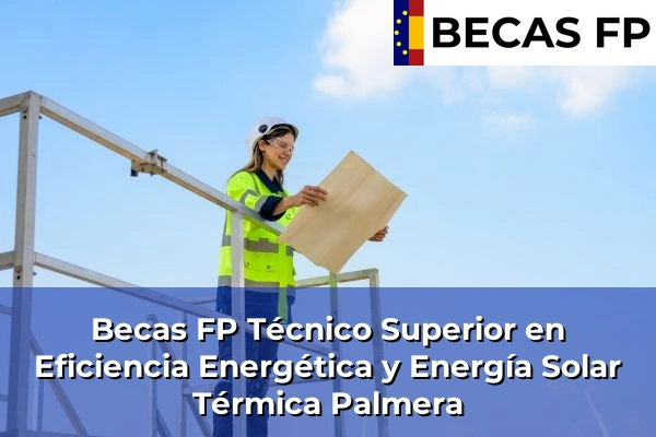 Becas FP Técnico Superior en Eficiencia Energética y Energía Solar Térmica en Palmera