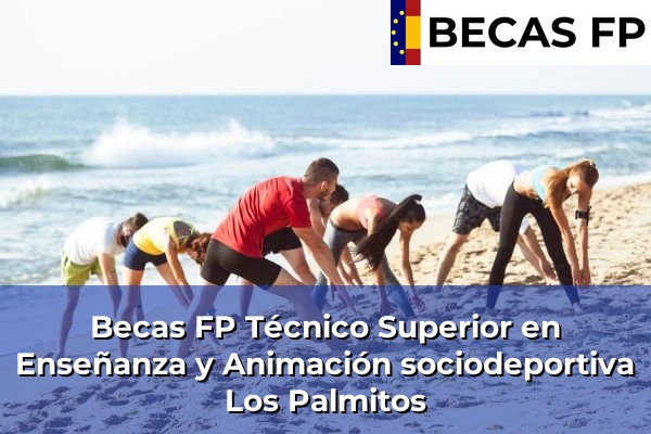 Becas FP Técnico Superior en Enseñanza y Animación sociodeportiva en Los Palmitos