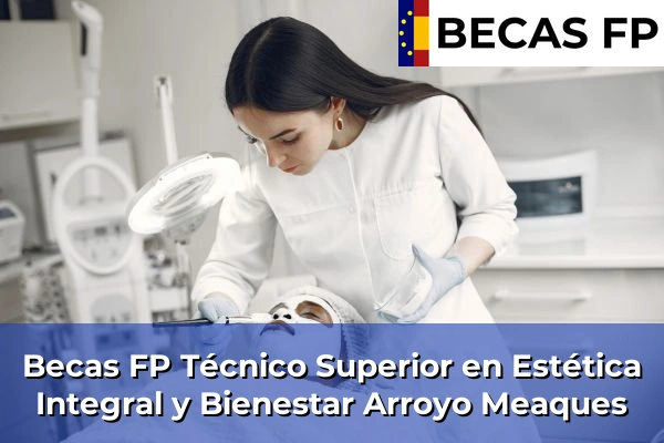 Becas FP Técnico Superior en Estética Integral y Bienestar en Arroyo Meaques