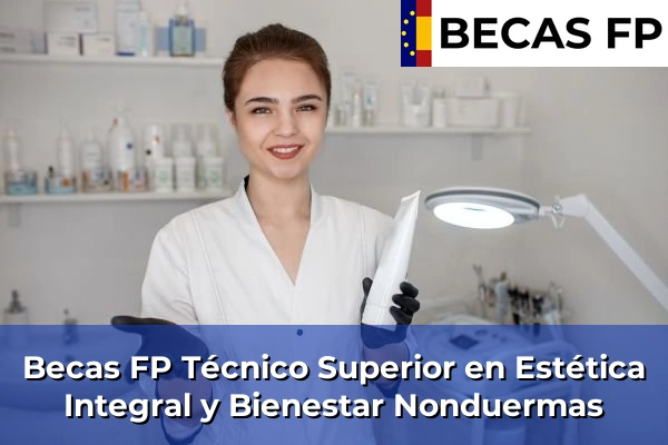 Becas FP Técnico Superior en Estética Integral y Bienestar en Nonduermas