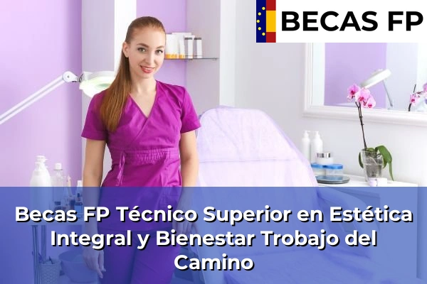 Becas FP Técnico Superior en Estética Integral y Bienestar en Trobajo del Camino