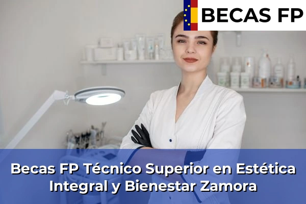 Becas FP Técnico Superior en Estética Integral y Bienestar en Zamora