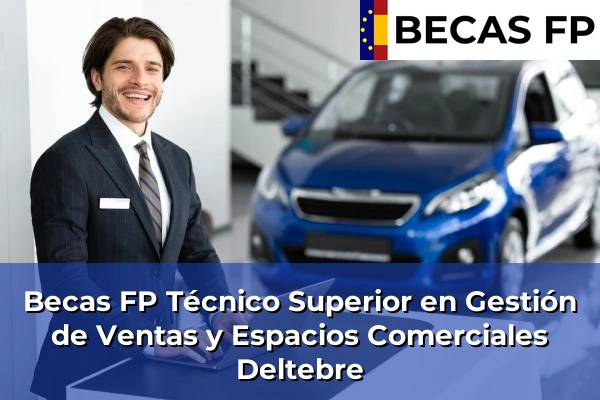Becas FP Técnico Superior en Gestión de Ventas y Espacios Comerciales en Tarragona 8 Becas FP Técnico Superior en Gestión de Ventas y Espacios Comerciales en Deltebre