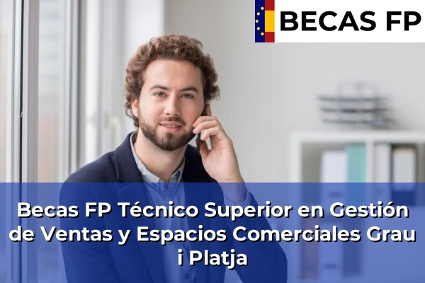 Becas FP Técnico Superior en Gestión de Ventas y Espacios Comerciales en Valencia 93 Becas FP Técnico Superior en Gestión de Ventas y Espacios Comerciales en Grau i Platja