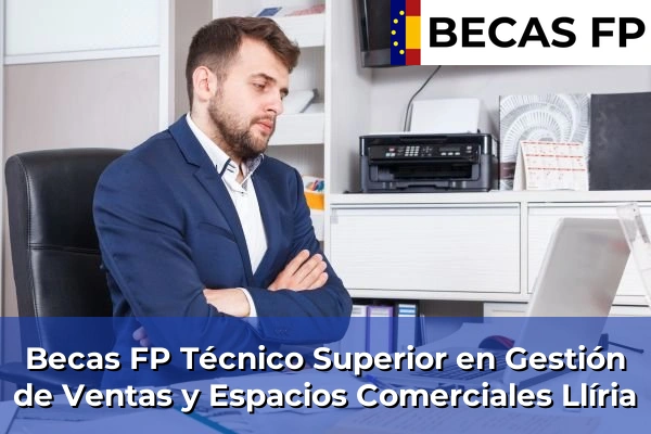 Becas FP Técnico Superior en Gestión de Ventas y Espacios Comerciales en Valencia 113 Becas FP Técnico Superior en Gestión de Ventas y Espacios Comerciales en Llíria
