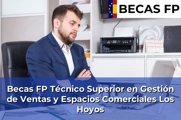Becas FP Técnico Superior en Gestión de Ventas y Espacios Comerciales en Los Hoyos