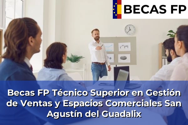 Becas FP Técnico Superior en Gestión de Ventas y Espacios Comerciales en San Agustín del Guadalix
