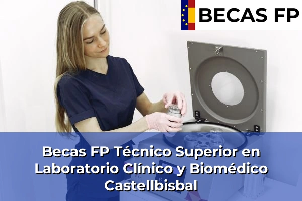 Becas FP Técnico Superior en Laboratorio Clínico y Biomédico en Castellbisbal