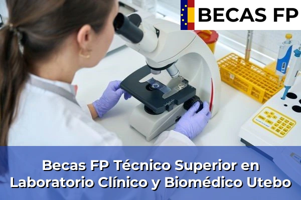 Becas FP Técnico Superior en Laboratorio Clínico y Biomédico en Utebo