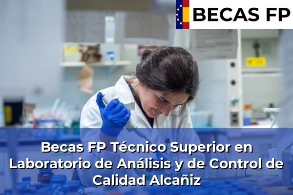 Becas FP Técnico Superior en Laboratorio de Análisis y de Control de Calidad en Alcañiz