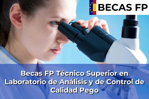 Becas FP Técnico Superior en Laboratorio de Análisis y de Control de Calidad en Alicante 62 Becas FP Técnico Superior en Laboratorio de Análisis y de Control de Calidad en Pego