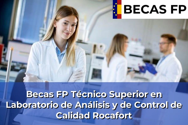 Becas FP Técnico Superior en Laboratorio de Análisis y de Control de Calidad en Rocafort
