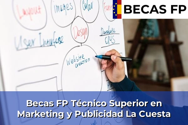 Becas FP Técnico Superior en Marketing y Publicidad en La Cuesta