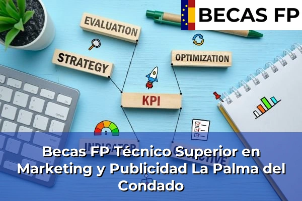 Becas FP Técnico Superior en Marketing y Publicidad en La Palma del Condado