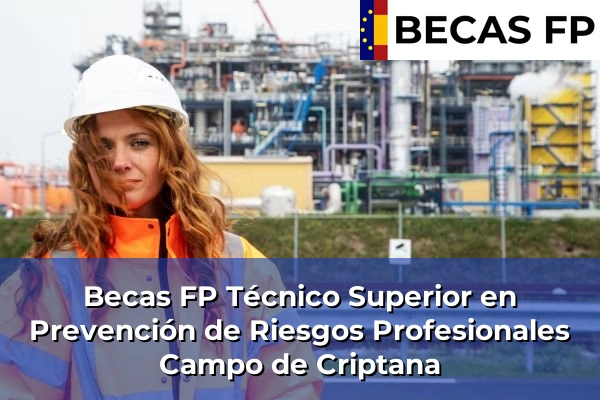 Becas FP Técnico Superior en Prevención de Riesgos Profesionales en Campo de Criptana