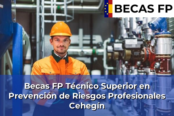 Becas FP Técnico Superior en Prevención de Riesgos Profesionales en Murcia 23 Becas FP Técnico Superior en Prevención de Riesgos Profesionales en Cehegín