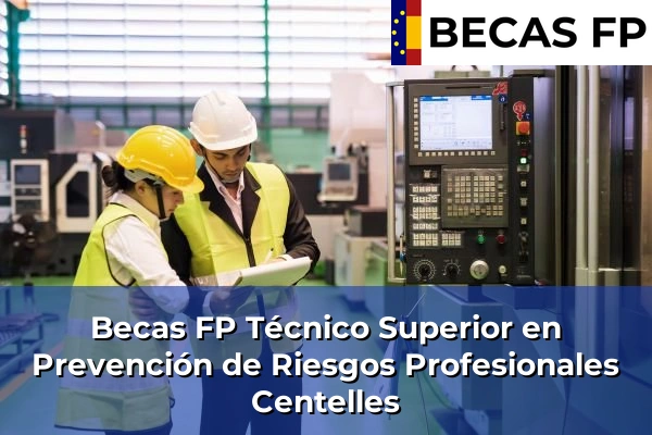 Becas FP Técnico Superior en Prevención de Riesgos Profesionales en Centelles