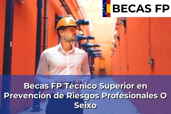 Becas FP Técnico Superior en Prevención de Riesgos Profesionales en O Seixo